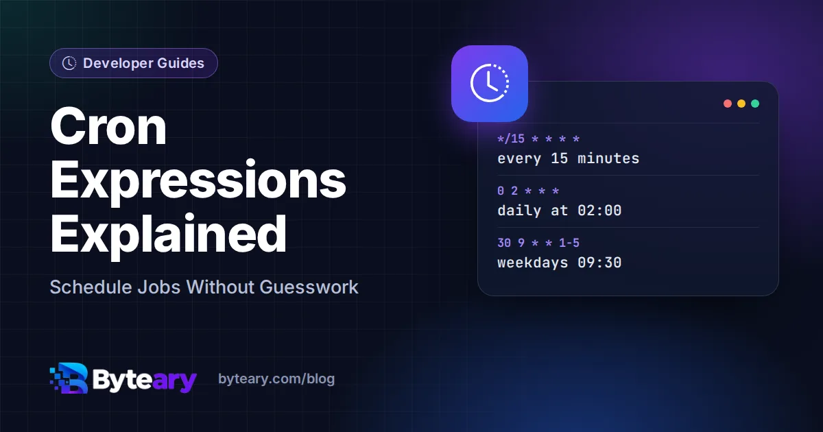 Cron Expressions Explained: Schedule Jobs Without Guesswork