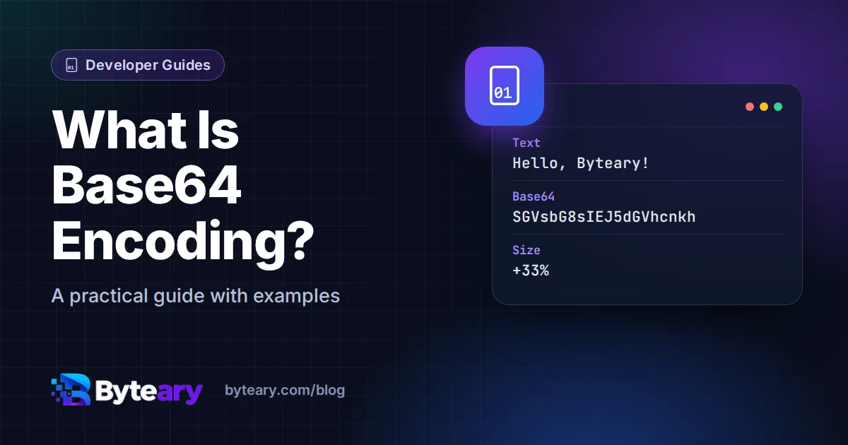 What Is Base64 Encoding? A Practical Guide with Examples